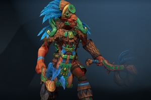 Troll warlord - Aztec Warrior