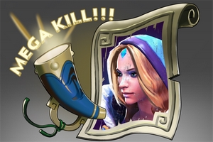 Announcers - Crystal Maiden Mega-kills