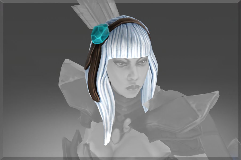 Drow ranger - Headband Of The Frostborne Wayfarer