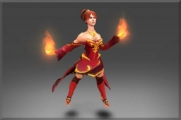 Открыть - The Garments Of The Charred Bloodline Set V 2.0 для Lina